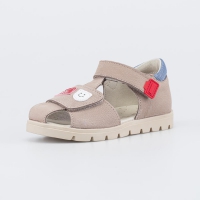 322213-22 коричнев. туфли летние малодетская, дошкольная Нат. кожа